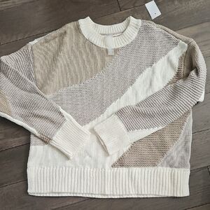 Lou & Grey Textured Wave Sweater